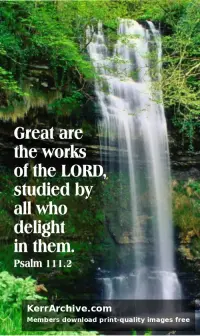 Year B After Pentecost Proper 15 — Psalms 111:2