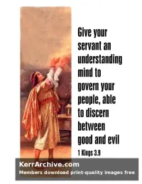 Year B After Pentecost Proper 15 — 1 Kings 3:9