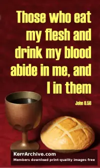 Year B After Pentecost Proper 16 — John 6:56
