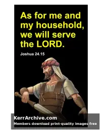 Year B After Pentecost Proper 16 — Joshua 24:15