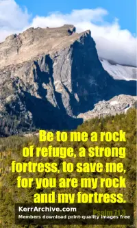 Year C After Pentecost Proper 16 — Psalms 71:3