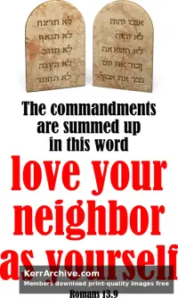 Year A After Pentecost Proper 18 — Romans 13:9