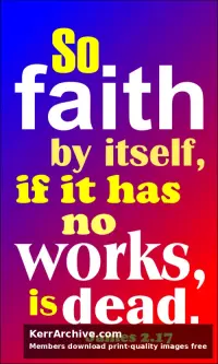 Year B After Pentecost Proper 18 — James 2:17