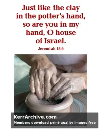 Year C After Pentecost Proper 18 — Jeremiah 18:6