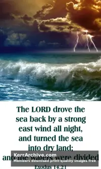 Year A After Pentecost Proper 19 — Exodus 14:21