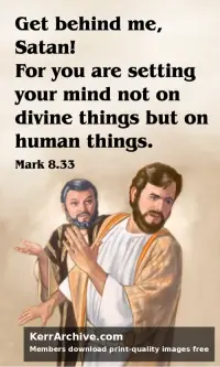 Year B After Pentecost Proper 19 — Mark 8:33