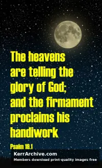Year B After Pentecost Proper 19 — Psalms 19:1