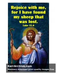 Year C After Pentecost Proper 19 — Luke 15:6