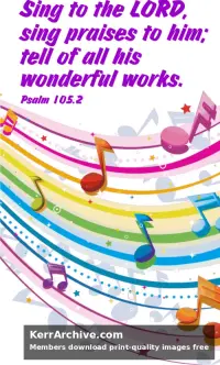 Year A After Pentecost Proper 20 — Psalms 105:2