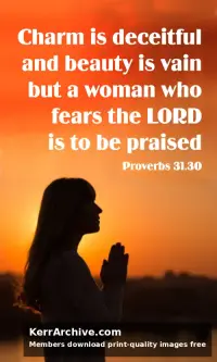 Year B After Pentecost Proper 20 — Proverbs 31:30