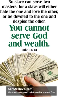 Year C After Pentecost Proper 20 — Luke 16:13