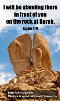 Year A After Pentecost Proper 21 — Exodus 17:6