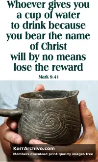 Year B After Pentecost Proper 21 — Mark 9:41