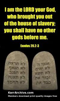 Year A After Pentecost Proper 22 — Exodus 20:2 3