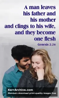 Year B After Pentecost Proper 22 — Genesis 2:24