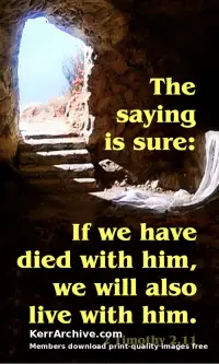Year C After Pentecost Proper 23 — 2 Timothy 2:11