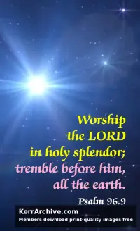 Year A After Pentecost Proper 24 — Psalms 96:9