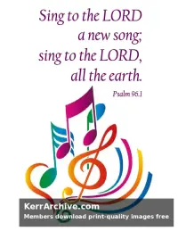 Year A After Pentecost Proper 24 — Psalms 96:1