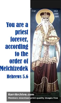 Year B After Pentecost Proper 24 — Hebrews 5:6