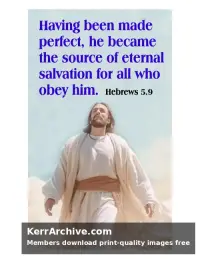 Year B After Pentecost Proper 24 — Hebrews 5:9