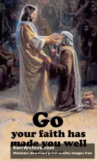 Year B After Pentecost Proper 25 — Mark 10:52