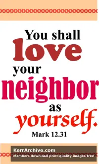 Year B After Pentecost Proper 26 — Mark 12:31