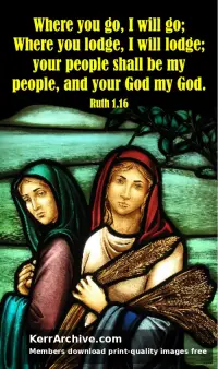 Year B After Pentecost Proper 26 — Ruth 1:16