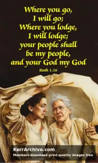 Year B After Pentecost Proper 26 — Ruth 1:16
