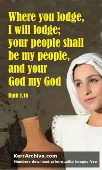 Year B After Pentecost Proper 26 — Ruth 1:16