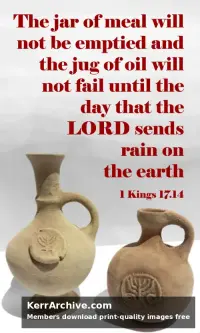 Year B After Pentecost Proper 27 — 1 Kings 17:14