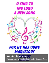 Year C After Pentecost Proper 27 — Psalms 98:1