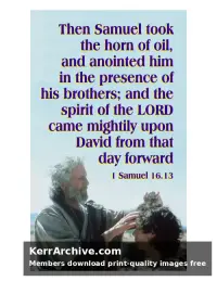 Year B After Pentecost Proper 6 — 1 Samuel 16:13