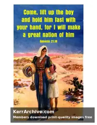 Year A After Pentecost Proper 7 — Genesis 21:18
