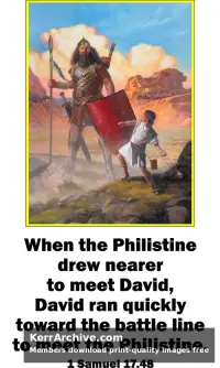 Year B After Pentecost Proper 7 — 1 Samuel 17:48