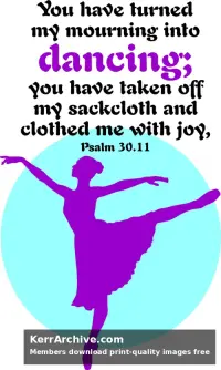 Year B After Pentecost Proper 8 — Psalms 30:11
