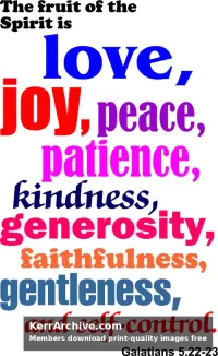 Year C After Pentecost Proper 8 — Galatians 5:22 23