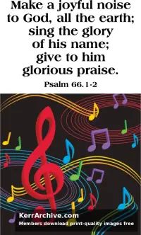 Year C After Pentecost Proper 9 — Psalms 66:1 2