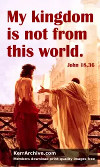Christ the King — John 18:36