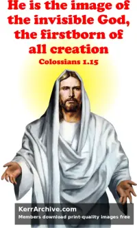 Christ the King — Colossians 1:15