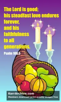 Year C After Pentecost Thanksgiving Day (USA)