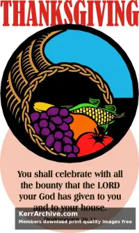 Year C After Pentecost Thanksgiving Day (USA)