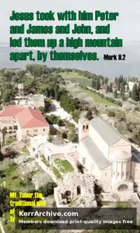 Transfiguration Sunday — Mark 8:2