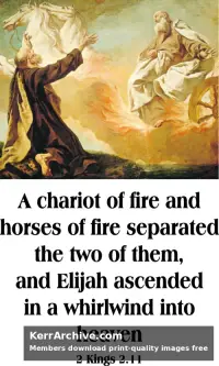 Transfiguration Sunday — 2 Kings 2:11