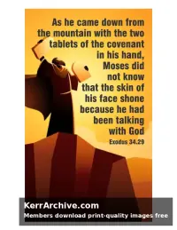 Transfiguration Sunday — Exodus 34:29